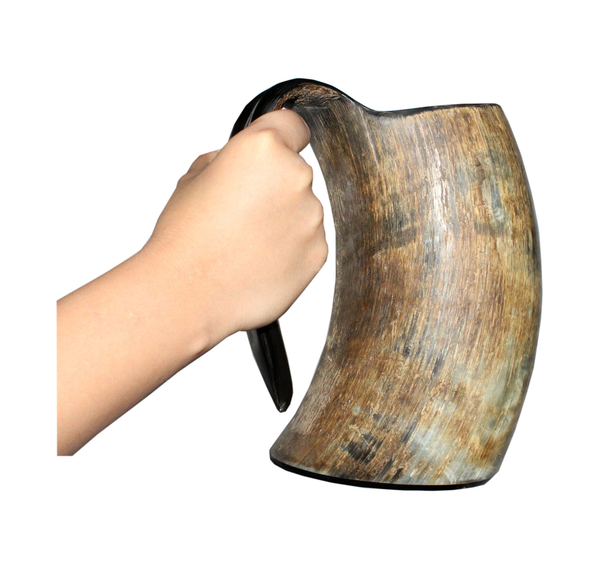 Details about   Viking Drinking Horn With Stand Authentic Norse Drinking Beer & Water Mug 