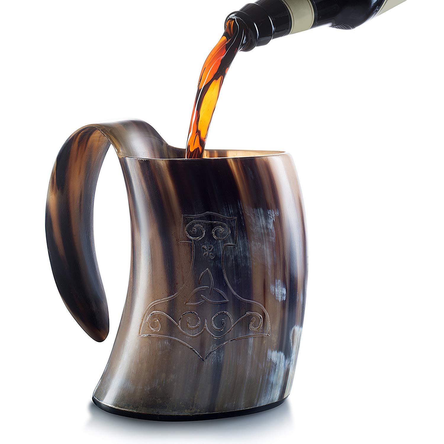 Viking Horn Tankard Mug 20oz