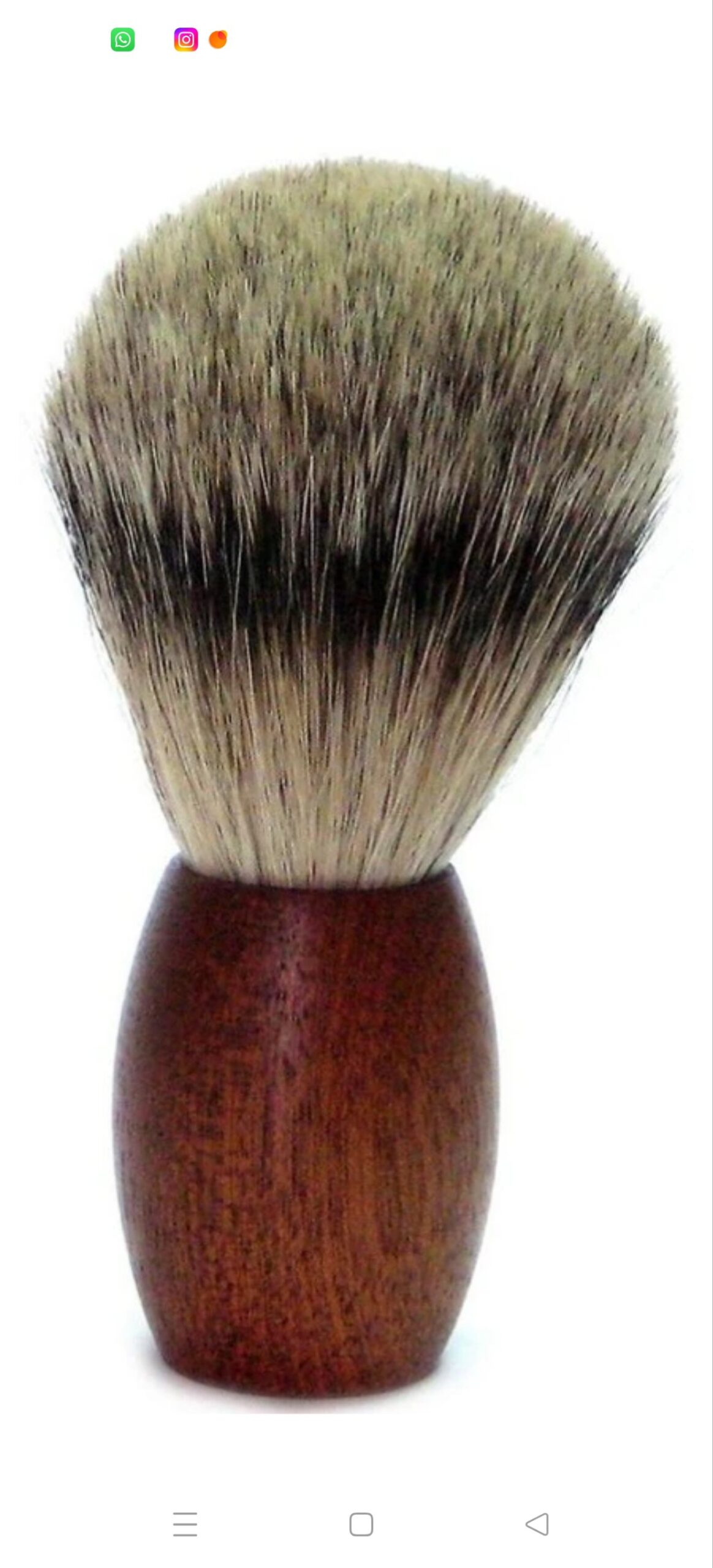 Natural Brown Shaving Brush