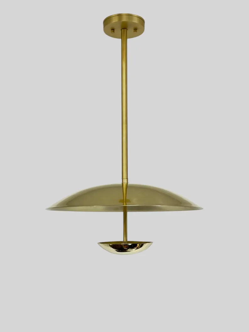 Pure Brass Chandelier Light Fixture – Elegant Chandelier – Home Decor Lighting